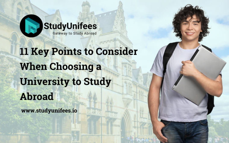 Choosing a University to Study Abroad